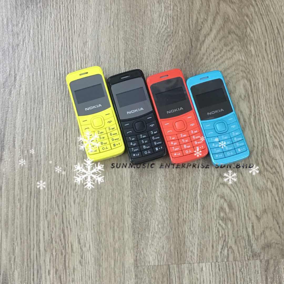 (Orange)NOKIA 8110 Super mini Body Wireless Bluetooth Dialer Phone(Ready Stock)
